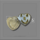 Mini presépio caixa coração fundo branco