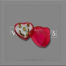 Mini Presépio Caixa Coração Vemelho