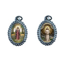 MEDALHA ALUMÍNIO 2,5 X 1,8CM N.SRA. DAS LÁGRIMAS (PACOTE COM 5)