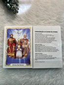 DIVINO PAI ETERNO - PACOTE C/ 100 SANTINHOS DE PAPEL