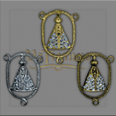 ENTREMEIO N.SRA. APARECIDA DOURADO COM STRASS 4,5 X 3CM