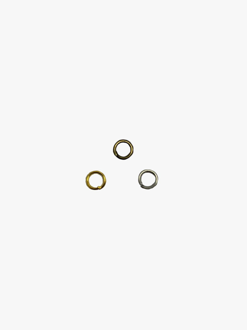 ARGOLA PARA MONTAGEM 0,4MM FERRO ( PACOTE COM 10GR)