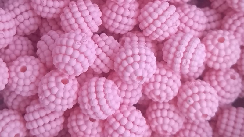 Bola Craquelada Passante 10mm em ABS Pacote com 50G ( Mais ou menos 125 bolinhas)