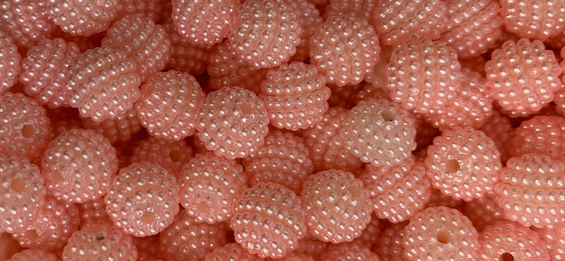Bola Craquelada Passante 10mm em ABS Pacote com 50G ( Mais ou menos 125 bolinhas)
