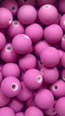 Bola Emborrachada Passante 08mm em plástico com 50G ( mais ou menos 120 bolinhas)