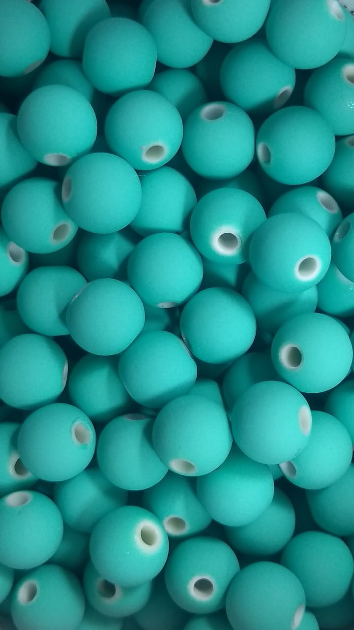 Bola Emborrachada Passante 10mm com 50G ( Mais ou menos 80 bolinhas)