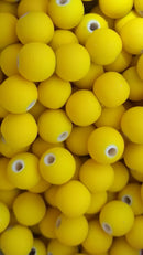 Bola Emborrachada Passante 08mm em plástico com 50G ( mais ou menos 120 bolinhas)