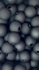 Bola Emborrachada Passante 08mm em plástico com 50G ( mais ou menos 120 bolinhas)