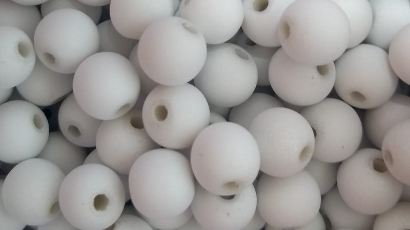 Bola Emborrachada Passante 10mm ATACADO (PACOTE COM 250G)