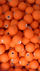 Bola Emborrachada Passante 08mm em plástico com 50G ( mais ou menos 120 bolinhas)