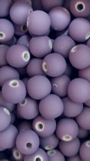 Bola Emborrachada Passante 08mm em plástico com 50G ( mais ou menos 120 bolinhas)