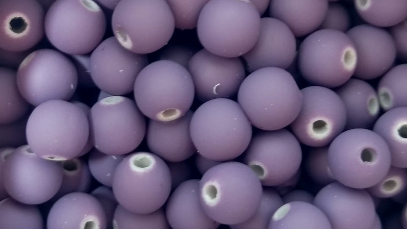 Bola Emborrachada Passante 08mm ATACADO (PACOTE COM 250G)