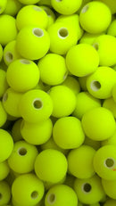 Bola Emborrachada Passante 08mm em plástico com 50G ( mais ou menos 120 bolinhas)