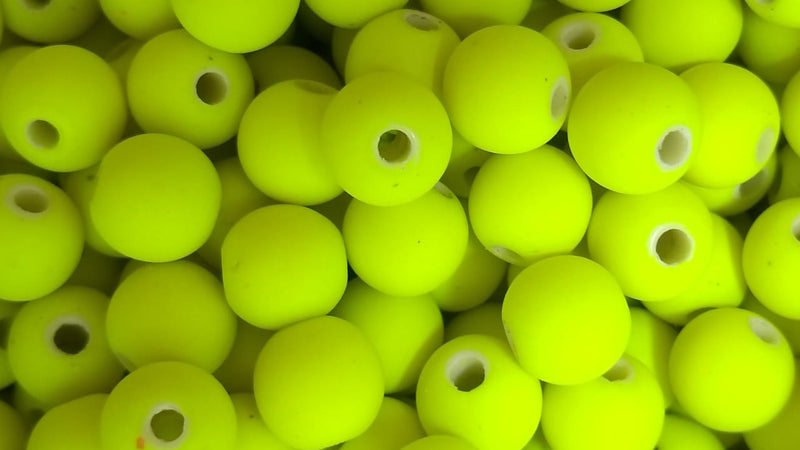 Bola Emborrachada Passante 08mm ATACADO (PACOTE COM 250G)