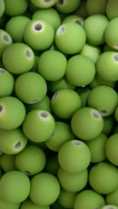 Bola Emborrachada Passante 08mm em plástico com 50G ( mais ou menos 120 bolinhas)