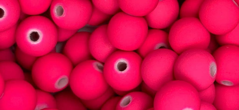 Bola Emborrachada Passante 08mm ATACADO (PACOTE COM 250G)