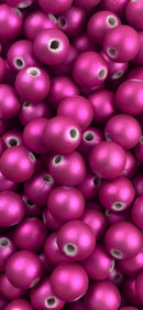 Bola Emborrachada Passante 08mm em plástico com 50G ( mais ou menos 120 bolinhas)