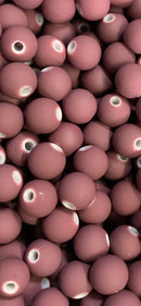 Bola Emborrachada Passante 08mm em plástico com 50G ( mais ou menos 120 bolinhas)