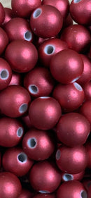 Bola Emborrachada Passante 08mm em plástico com 50G ( mais ou menos 120 bolinhas)