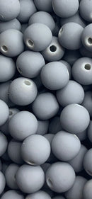 Bola Emborrachada Passante 08mm em plástico com 50G ( mais ou menos 120 bolinhas)