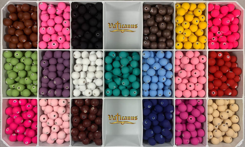 Bola Emborrachada Passante 10mm ATACADO (PACOTE COM 250G)