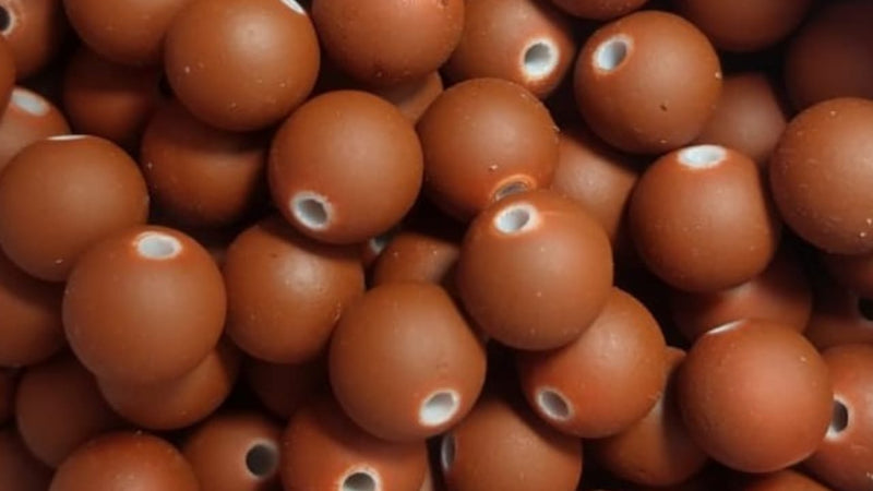Bola Emborrachada Passante 10mm ATACADO (PACOTE COM 250G)