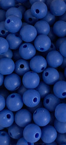 BOLA FOSCA PASSANTE 08MM EM ACRÍLICO COM 50GR ( mais ou menos 120 bolinhas)