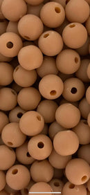 BOLA FOSCA PASSANTE 08MM EM ACRÍLICO ( 250GR)