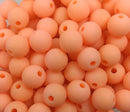 BOLA FOSCA PASSANTE 08MM EM ACRÍLICO ( 250GR)