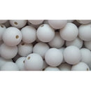 BOLA FOSCA PASSANTE 10MM EM ACRÍLICO COM 50GR (mais ou menos 80 bolinhas)