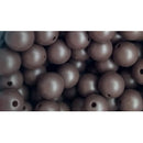 BOLA FOSCA PASSANTE 10MM EM ACRÍLICO COM 50GR (mais ou menos 80 bolinhas)