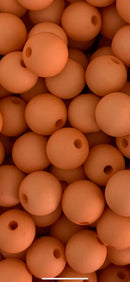 BOLA FOSCA PASSANTE 10MM EM ACRÍLICO COM 50GR (mais ou menos 80 bolinhas)