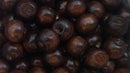 BOLA DE MADEIRA PASSANTE 10MM (PACOTE COM 250G) MAIS OU MENOS 700 BOLINHAS