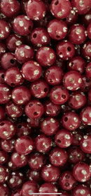 Bola com strass 08mm em acrílico com 50G ( mais ou menos 200 bolinhas)