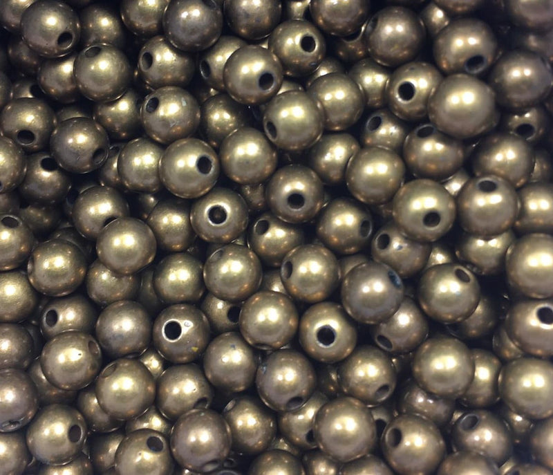 BOLINHA LISA PASSANTE 06MM EM ABS ( PACOTE COM 50GR) ( mais ou menos 400 bolinhas)