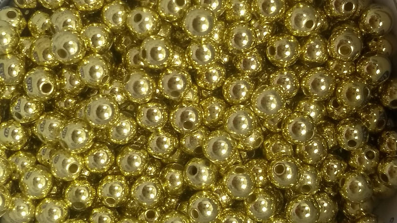 BOLINHA LISA PASSANTE 06MM EM ABS ( PACOTE COM 50GR) ( mais ou menos 400 bolinhas)
