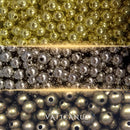 BOLINHA LISA PASSANTE 06MM EM ABS ( PACOTE COM 50GR) ( mais ou menos 400 bolinhas)