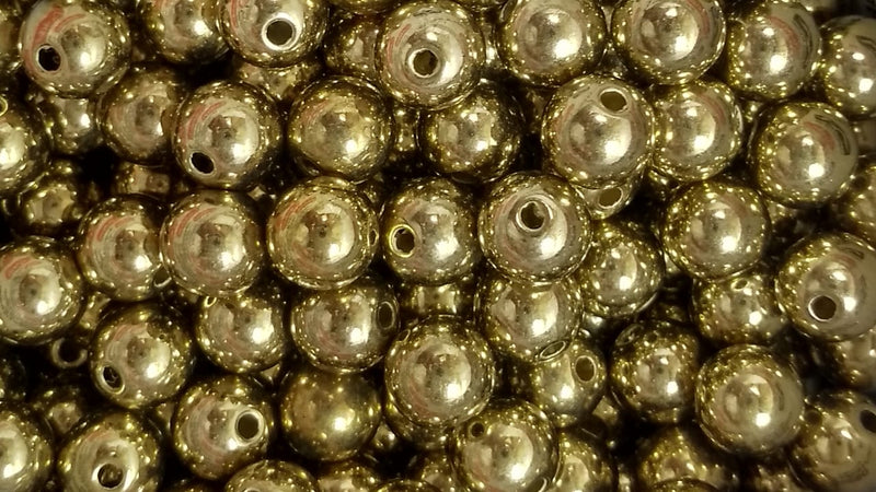 BOLINHA LISA PASSANTE 08MM EM ABS COM 50G ( mais ou menos 225 bolinhas)