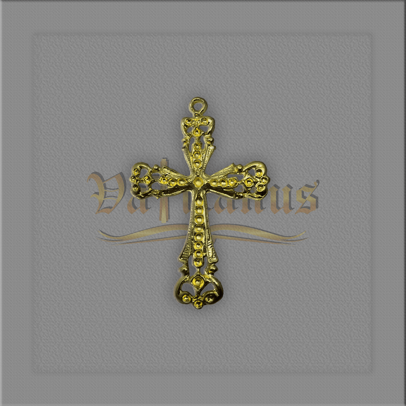 CRUCIFIXO 6,5CM X 4,5CM PARA TERÇOS DE NOIVA