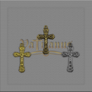 Crucifixo para terços - 1,6CM X 2,3CM