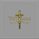 CRUCIFIXO VERGADO DO PAPA PARA TERÇOS 4,5cm x 2,1cm