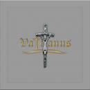 CRUCIFIXO VERGADO DO PAPA PARA TERÇOS 4,5cm x 2,1cm