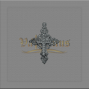 CRUZ TRABALHADA PARA TERÇOS DE NOIVA 5,8 X 4CM