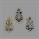 ENTREMEIO N.SRA. APARECIDA 3,5CM X 2,2CM