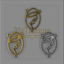 ENTREMEIO TERÇO GRANDE 4,7 X 3CM P/ TERÇOS DE NOIVA