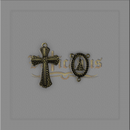 KIT CRUZ 5,5 X 4CM E ENTREMEIO 3 X 2 CM N. SRA.APAR. P/ DE TERÇOS DE NOIVA