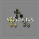 KIT CRUZ 4cm x 3cm E ENTREMEIO SÃO BENTO 1,8x 1,8cm