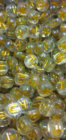 LETRA TRANSLUCIDA 07MM EM ACRÍLICO COM 50GR ( mais ou menos 250 letras)