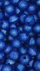 BOLINHA PÉROLA CASCUDA PASSANTE 08MM EM ABS (PACOTE COM 50GR)