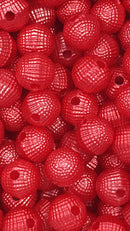 BOLINHA PÉROLA CASCUDA PASSANTE 08MM EM ABS (PACOTE COM 50GR)